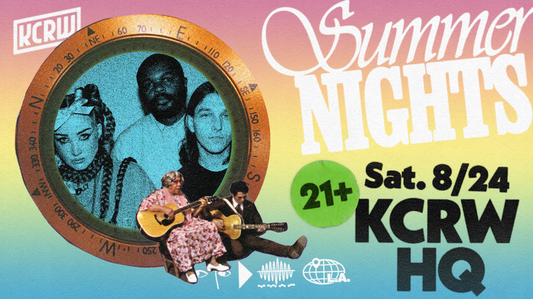 KCRW Summer Nights at KCRW HQ ft. Dehd With KCRW DJs Novena Carmel and Tyler Boudreaux This event is 21+ 
Date/time: Saturday, August 24th, 7:00–11:00 PM Location: KCRW HQ