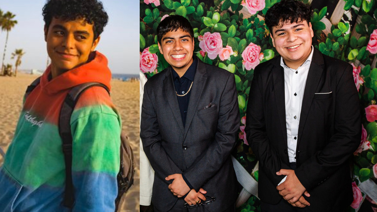 Sophmores Josue Monterroso, Jose Lopez, and Solomont Lytle-Hernandez, otherwise known as JSJ Photo Collective, meet up after school to take photographs of their community in Koreatown.