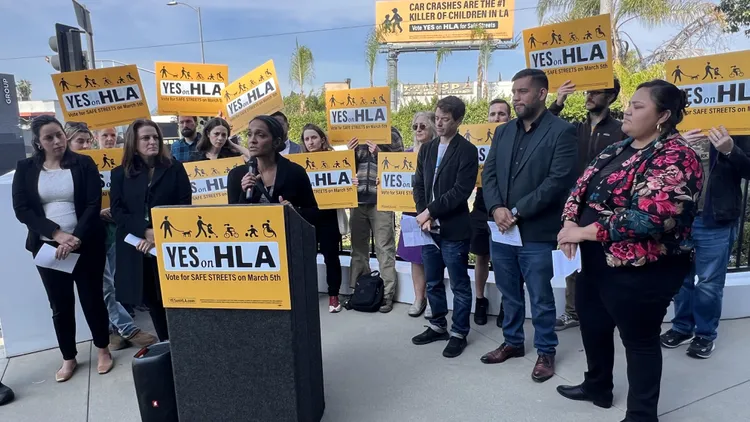 Measure HLA, which is on the ballot, has attracted passionate support and strong opposition, amid a broad reckoning over the future and priorities of safety in LA transportation.