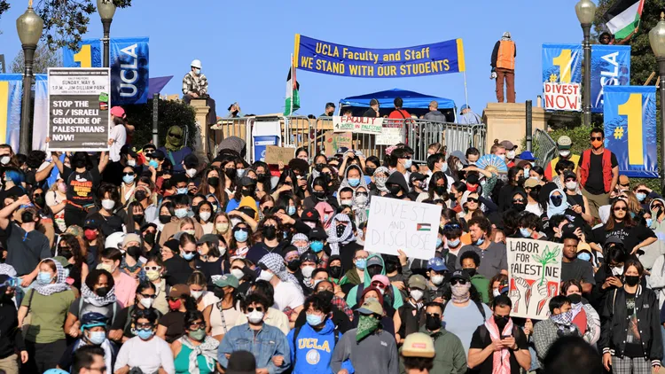 A potential strike over the UC administration's response to pro-Palestinian protests echoes campus movements of the past.