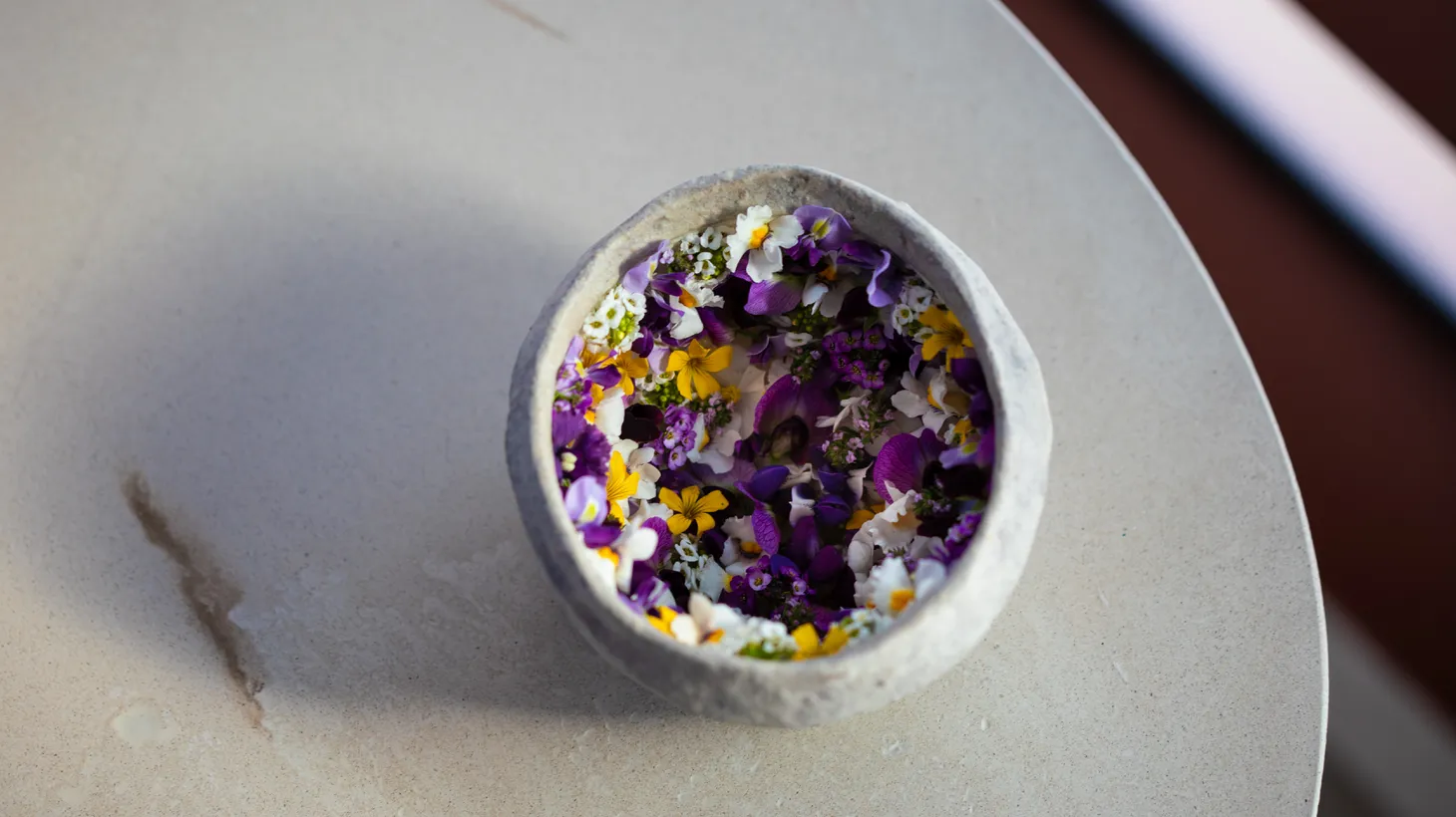 Spring is an early course on the reopening menu of Jordan Kahn's Vespertine.